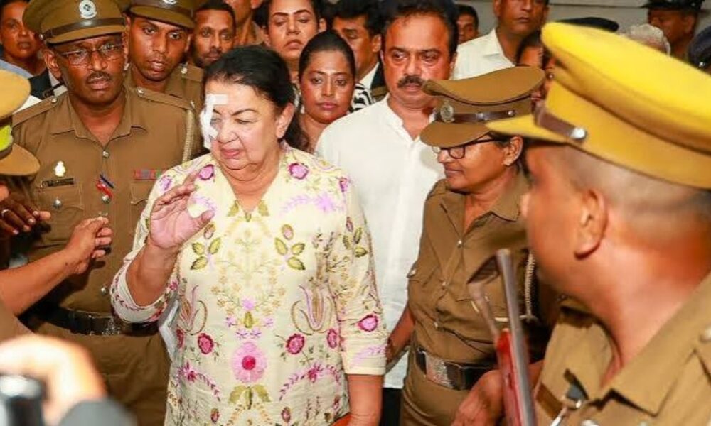 Former First Lady Shiranthi Rajapaksa Held Under Enhanced Security at Welikada Prison