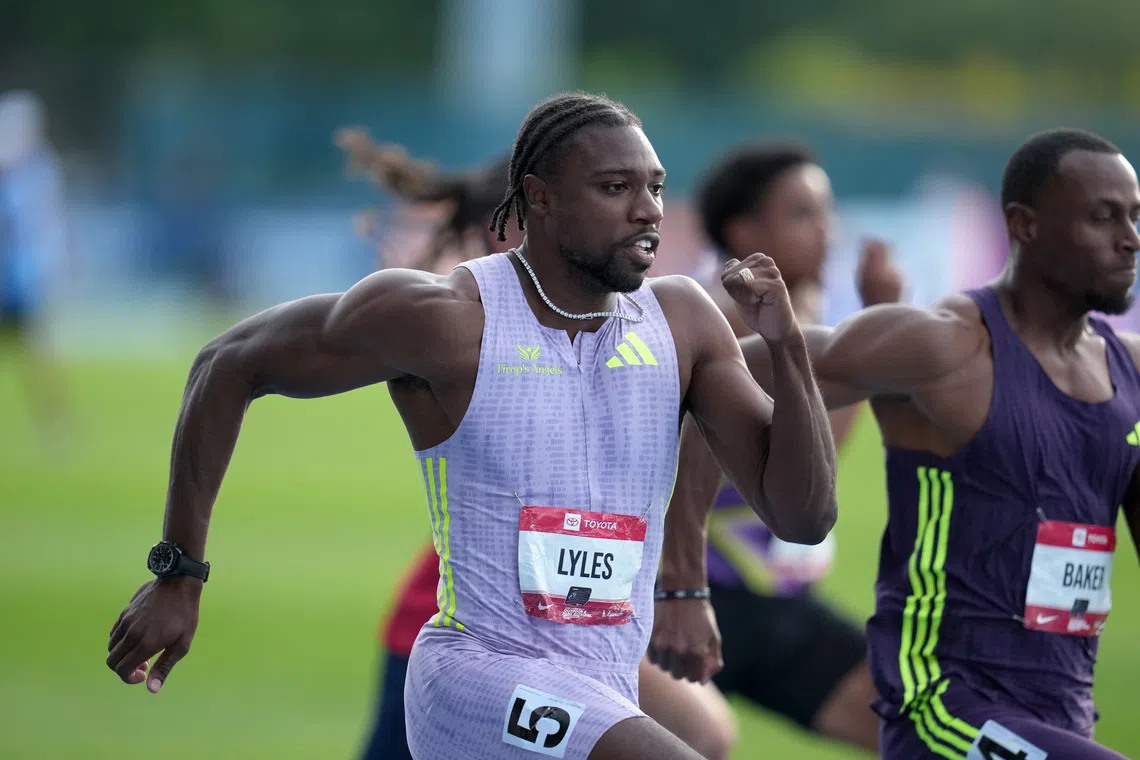 Olympic champion Lyles withdraws from Budapest Championships due to injury