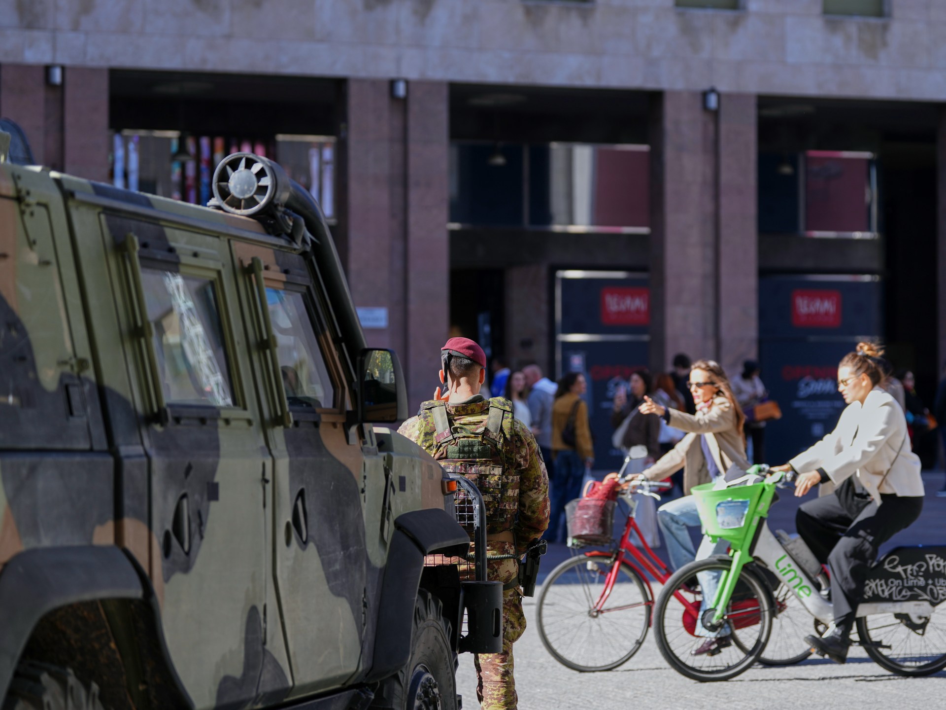 Italy deploys military personnel to Milan ahead of fresh protest action
