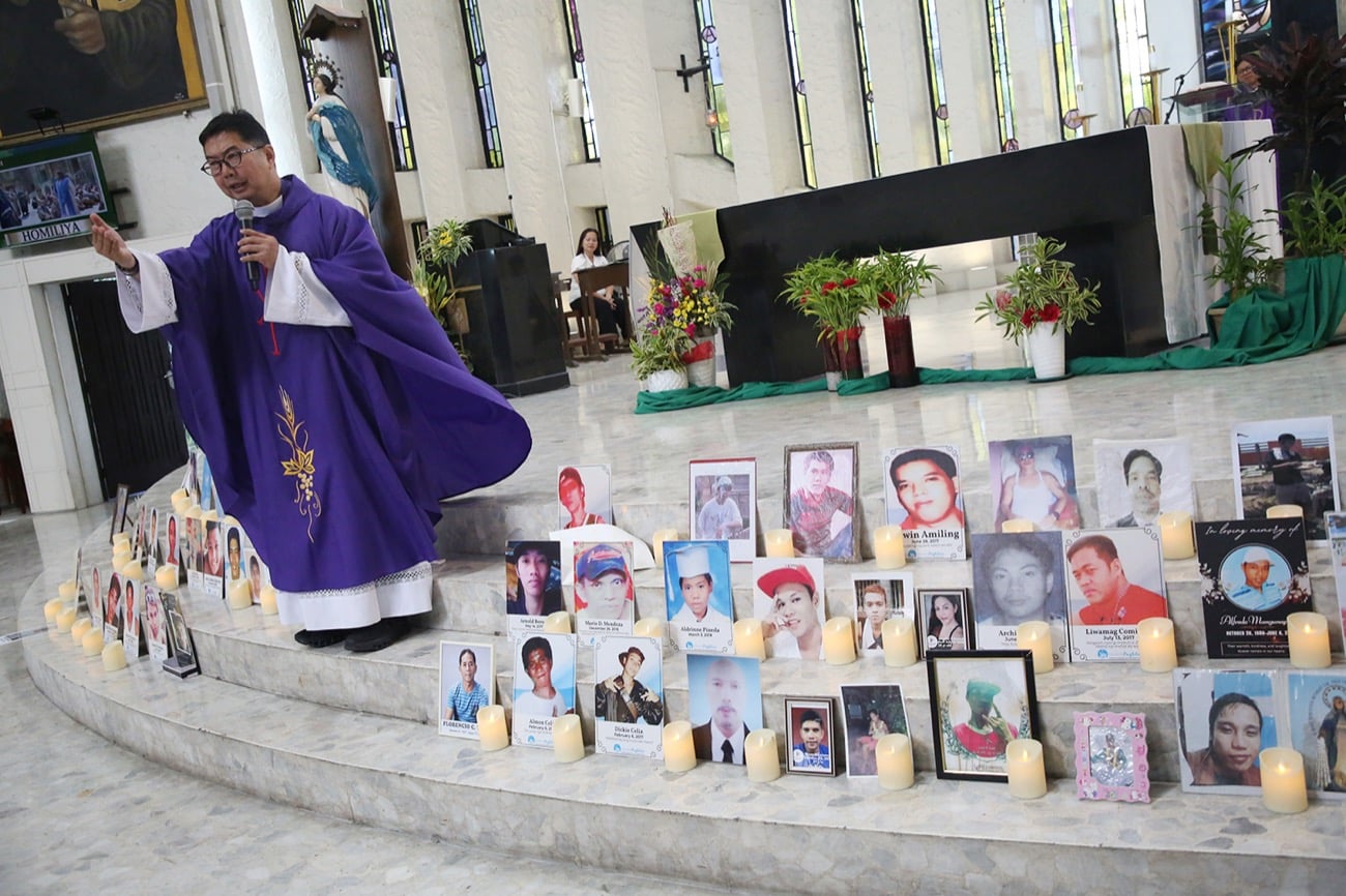 Misa para sa mga biktimang EJK bago dumating ang Undas