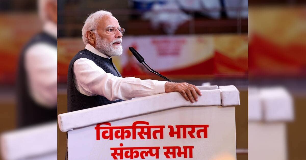 Modi pledges continued service toward India's 2047 development goal