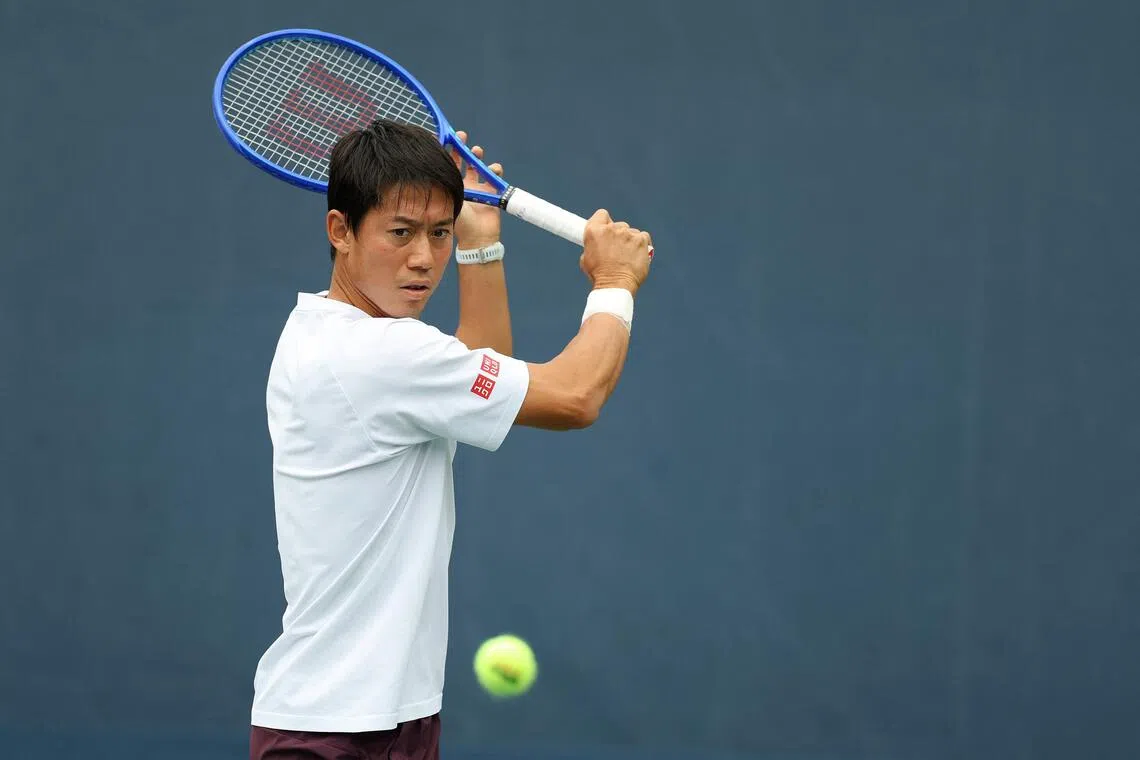 Nishikori's Grand Slam farewell bid ends in shock loss to Sakamoto