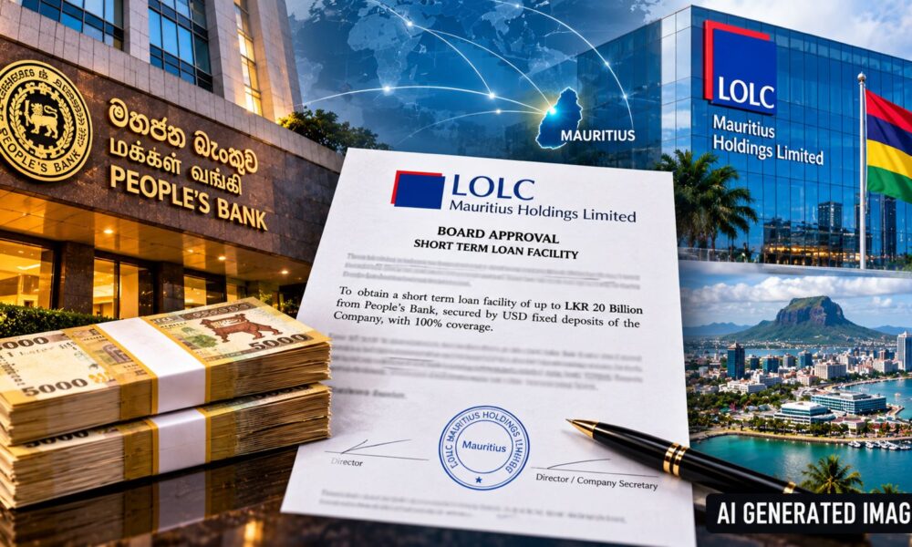 People's Bank approves Rs. 20 billion loan facility for LOLC Mauritius