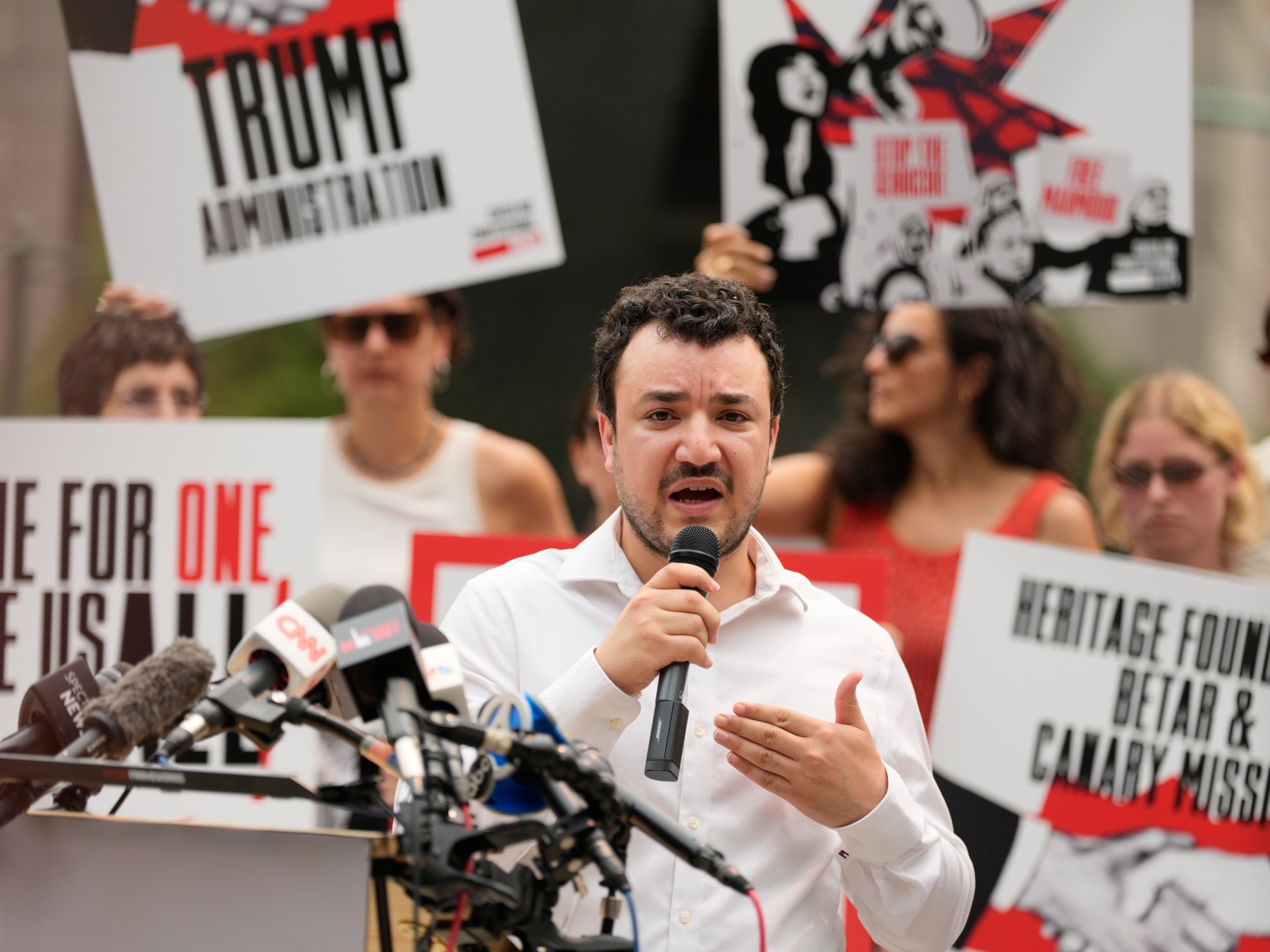 Palestinian activist credits movement with shifting US political landscape