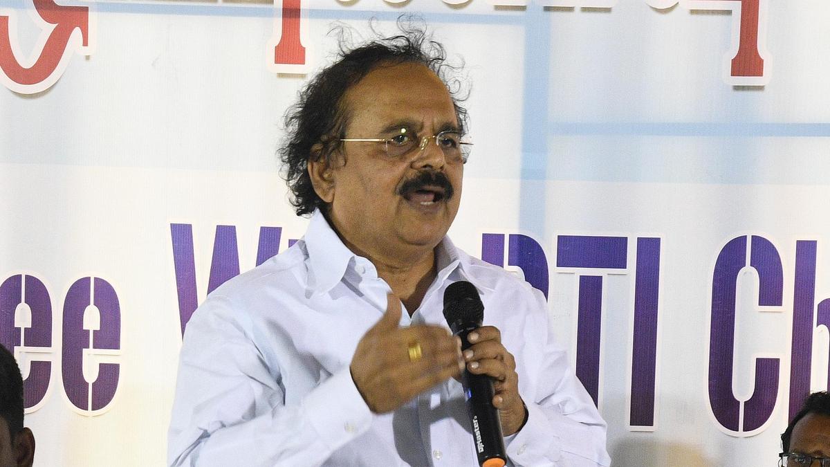 Former Union Minister E.M. Sudarsana Nachiappan dies at 79