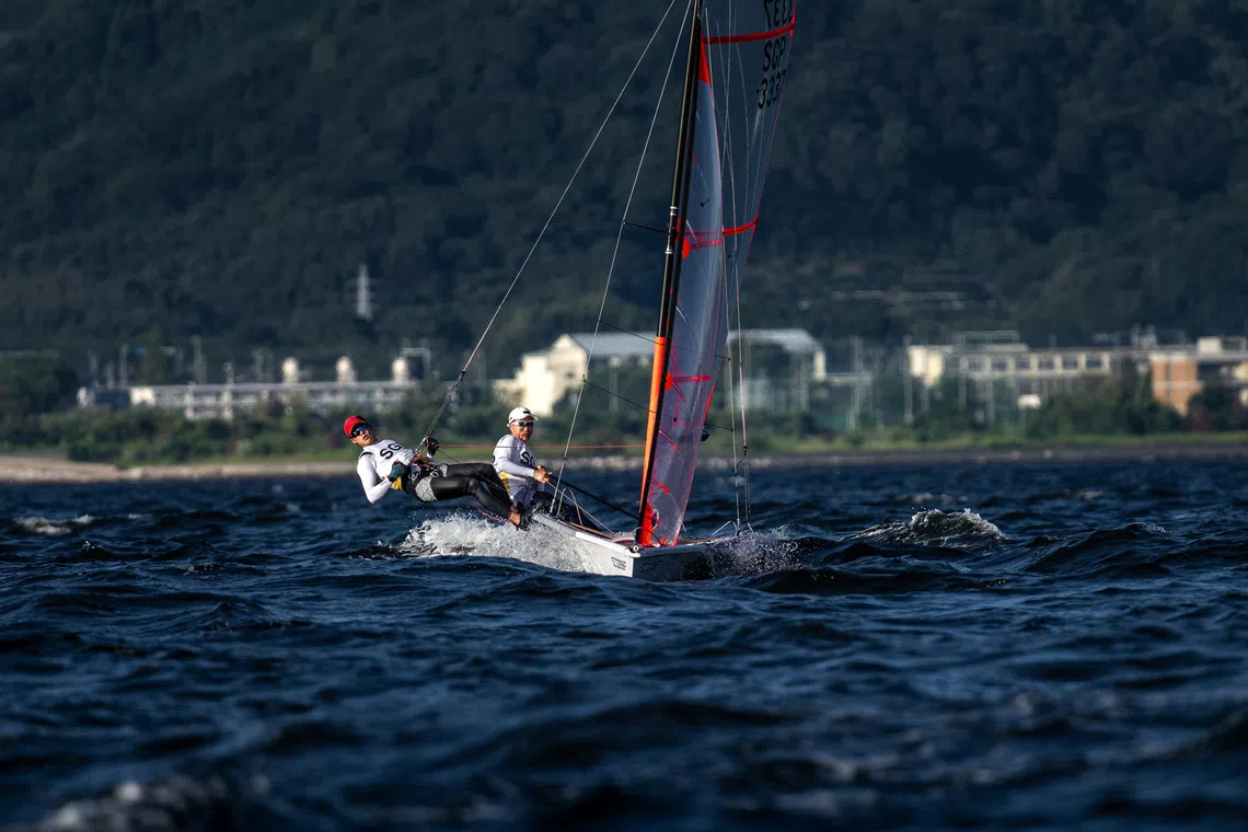 Singapore sailors secure two silver medals at Asian Games