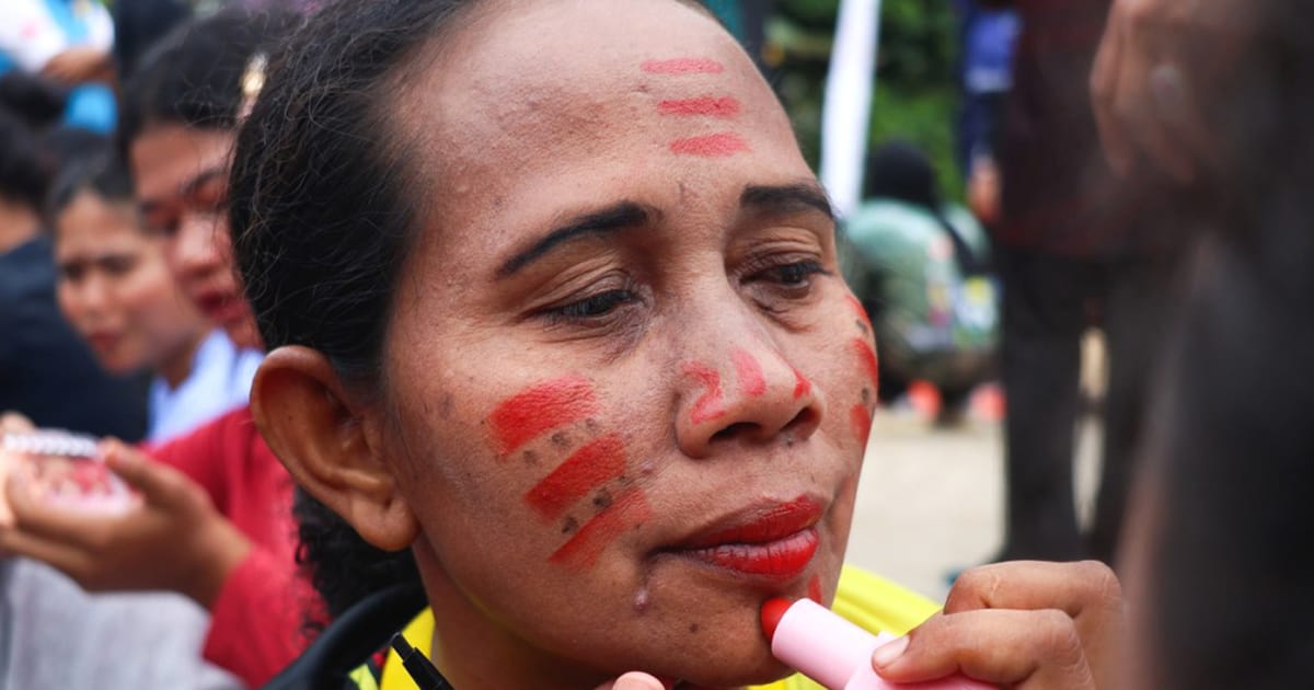 Seni wajah Temiar berkembang sambil kekalkan warisan tradisional