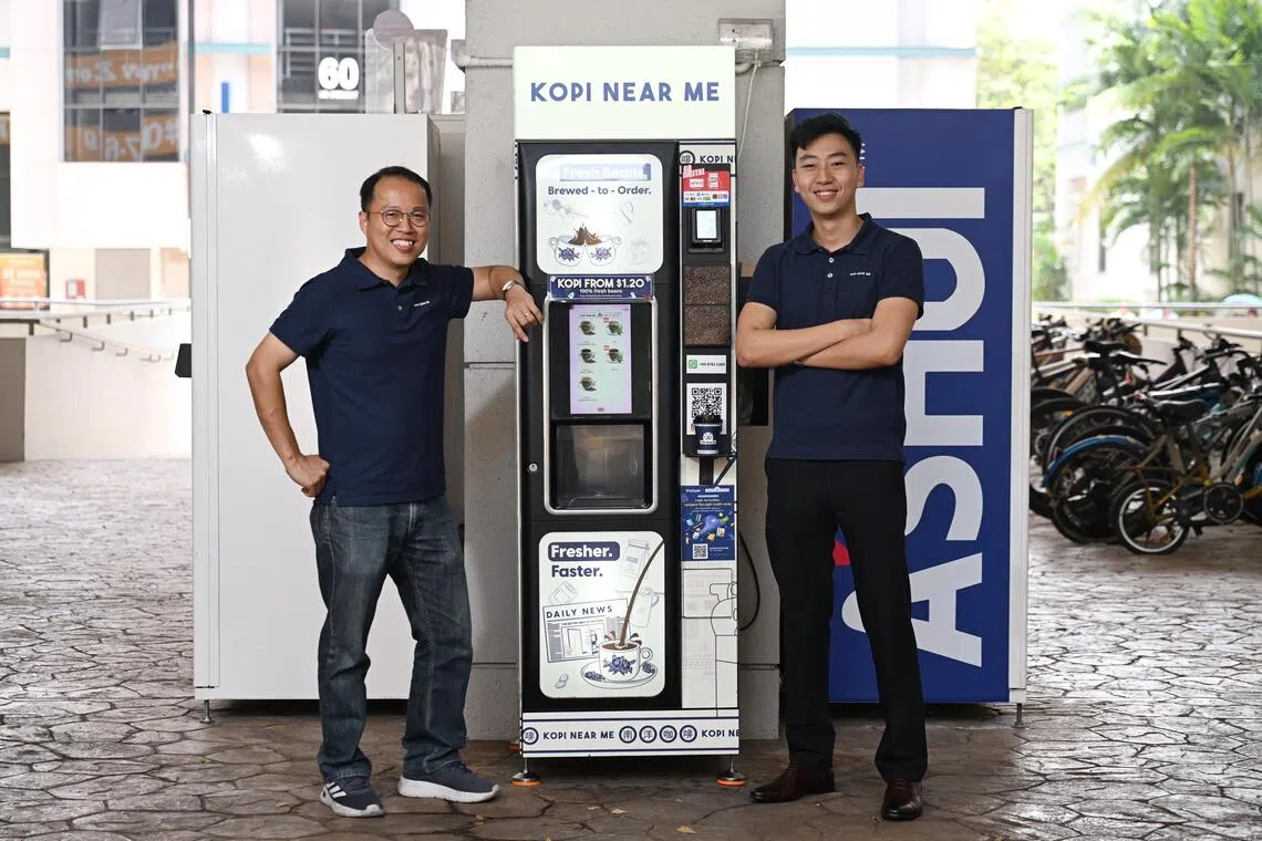 Singapore coffee tech start-up wins award for vending machine innovation