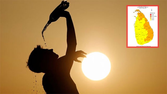 Heat advisory issued for multiple districts across Sri Lanka