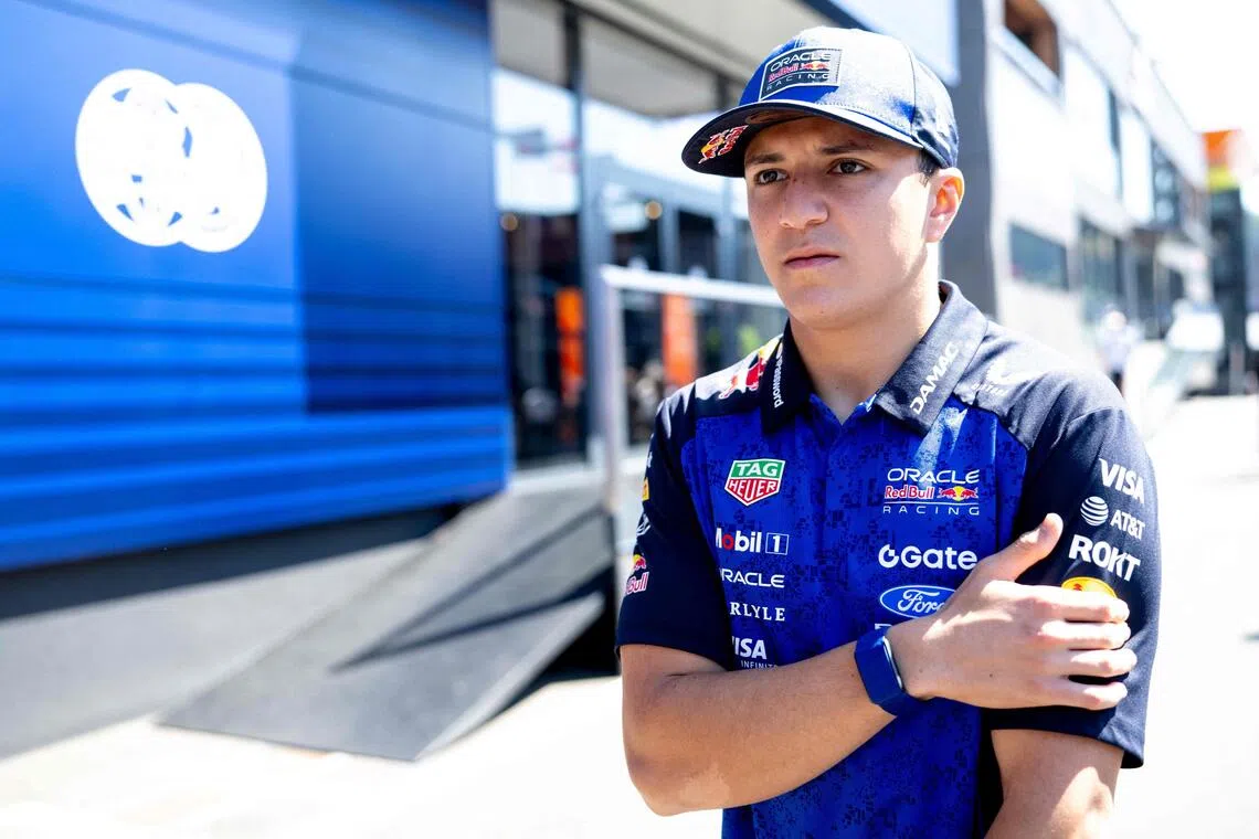 Red Bull's Hadjar set for racing comeback at Baku circuit