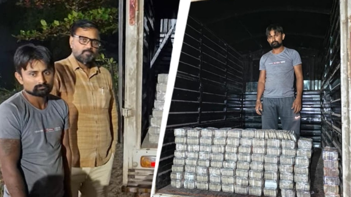 Police uncover Rs 4 crore hidden in secret chamber of Chhattisgarh vehicle