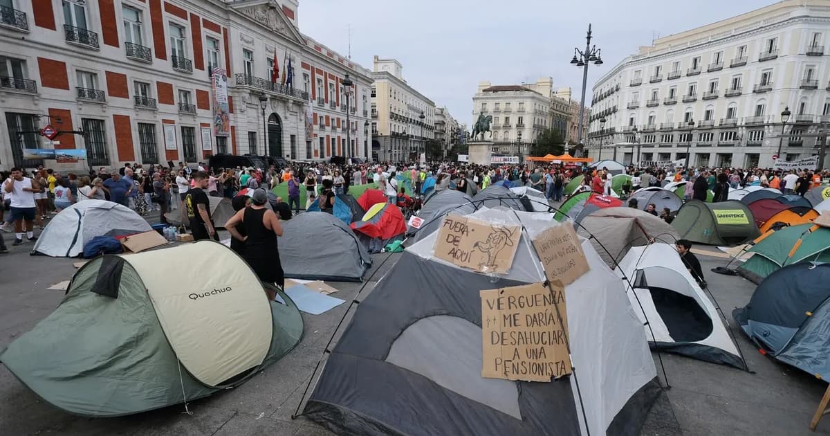 Spain's PM pledges housing action as Madrid protests intensify