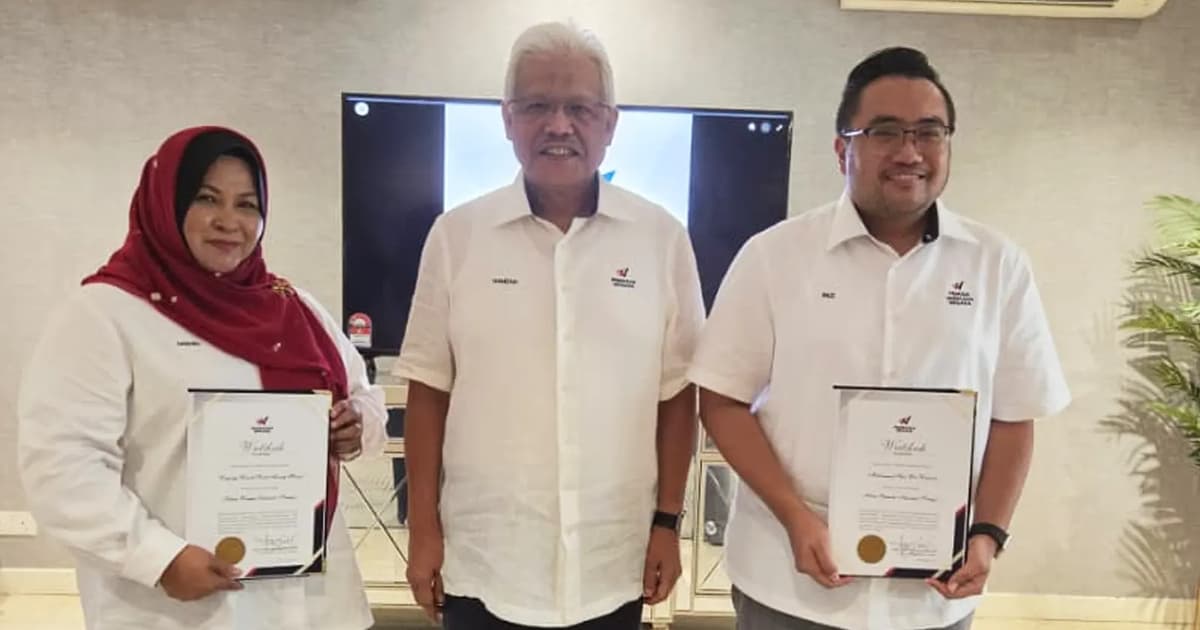 Dayang Saniah dan Faiz Rahmad Dilantik Pimpin Sayap Wanita dan Pemuda