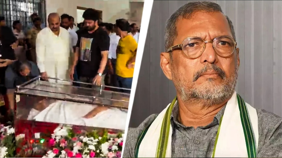 Actor Nana Patekar's son Malhar pays final respects as last rites begin