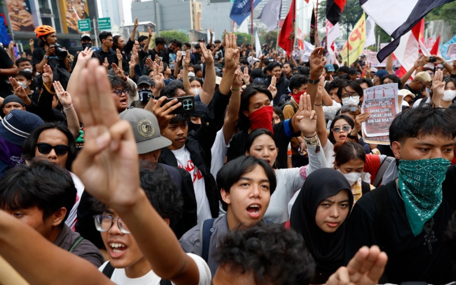 Ratusan Pengunjuk Rasa Jakarta Tuntut Tindakan Darurat Atasi Kebakaran Hutan