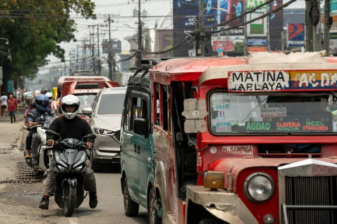 Philippine bus operators seek fare increases amid surging fuel costs