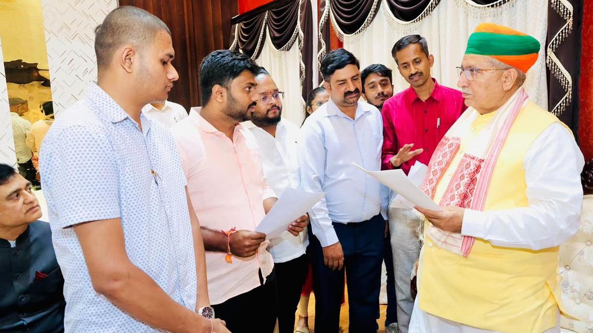 Law Minister Meghwal visits NLSIU; ABVP raises documentary screening concerns
