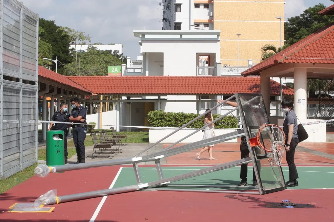 Teen's death from falling basketball structure ruled misadventure by coroner