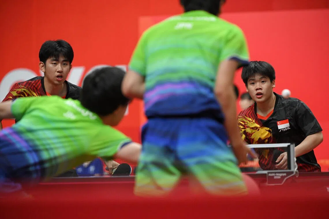 Singapore table tennis team draws praise despite Asian Games medal drought