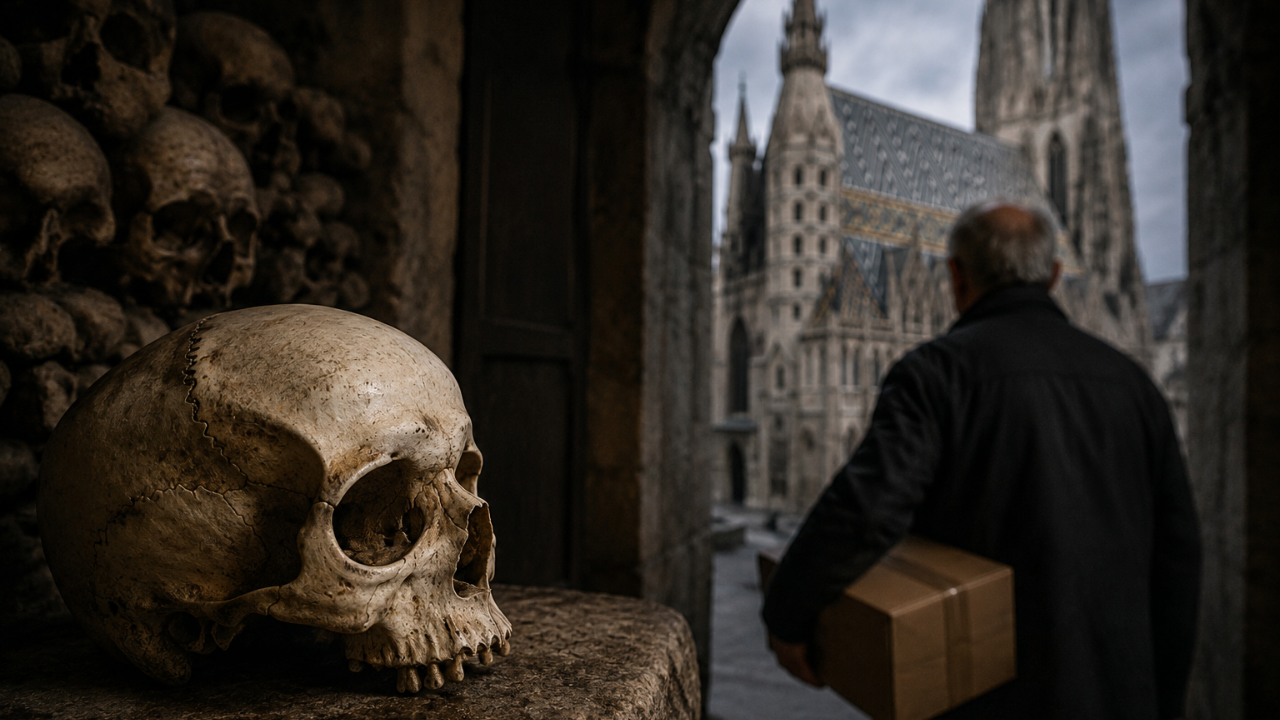 German tourist returns stolen skull to Vienna cathedral after 60 years