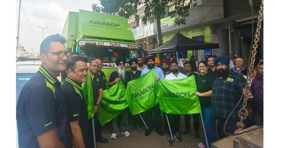अमारोन ने दिल्ली में ट्रकिंग समुदाय के लिए स्वास्थ्य और सुरक्षा अभियान चलाया