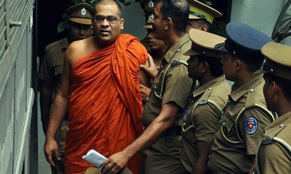 Imprisoned monk Gnanasara to appear in court in civilian dress