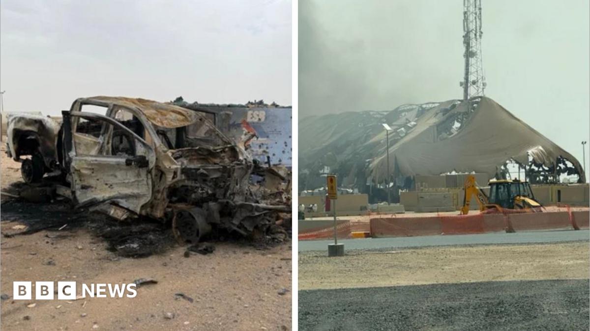 Imagery reveals extent of damage from Iranian strikes on US bases