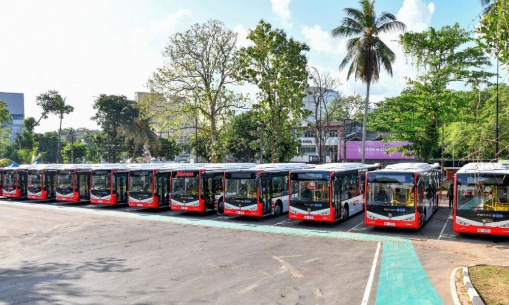Sri Lanka deploys 112 new Metro buses across Western Province routes