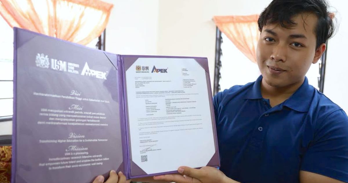 Pemuda Tanggung Keluarga Raih Keputusan Sempurna STPM, Masuk USM