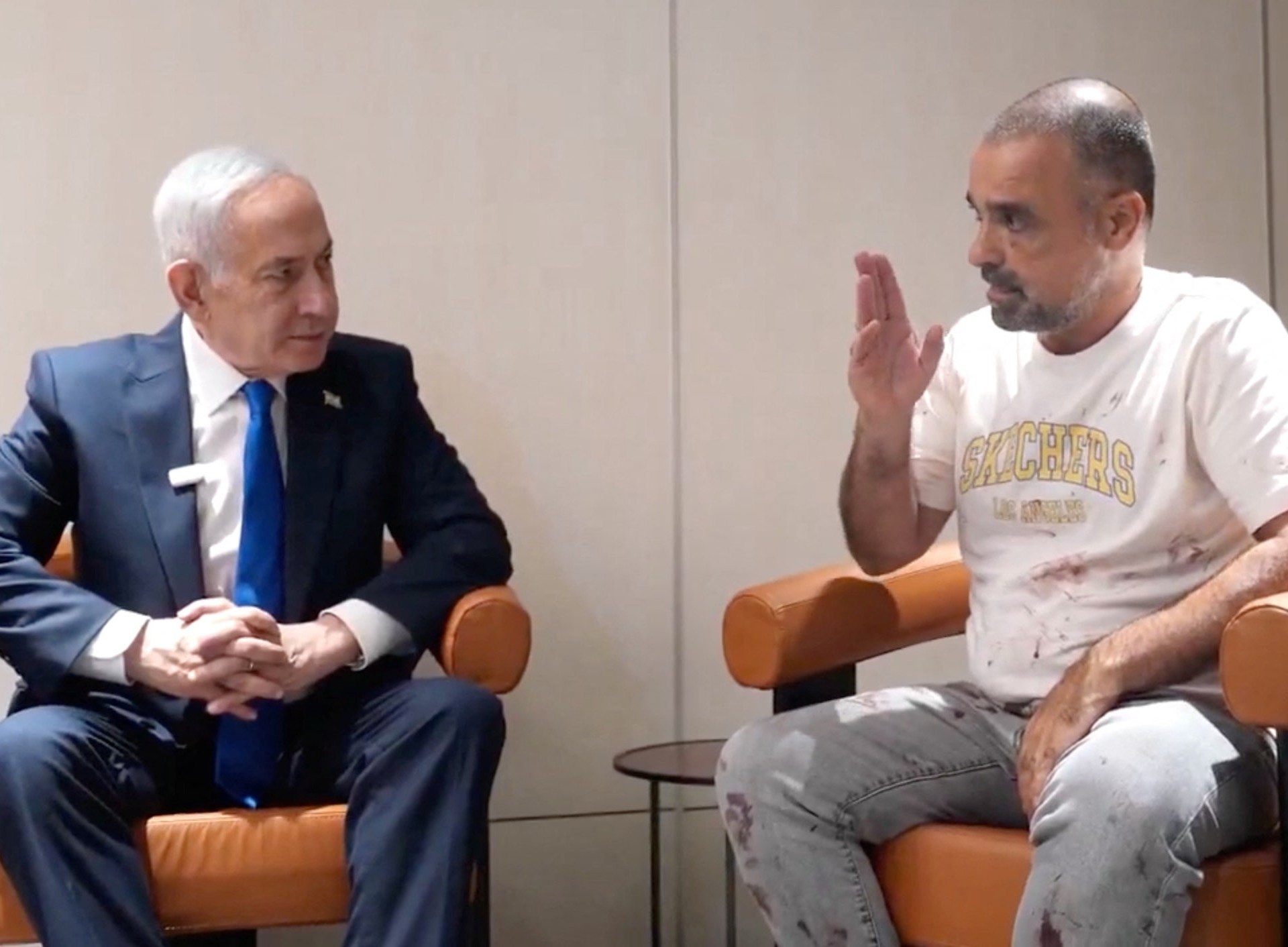 Netanyahu uses Flydubai security incident to bolster election messaging