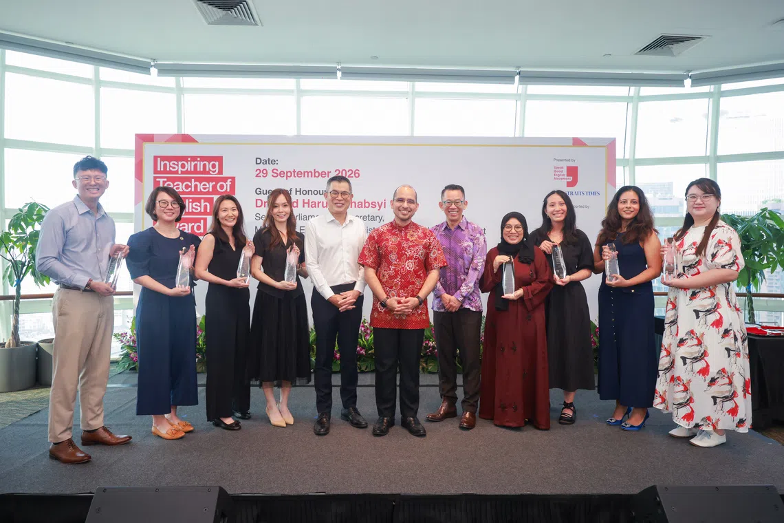 Eight educators honoured for excellence in English language instruction