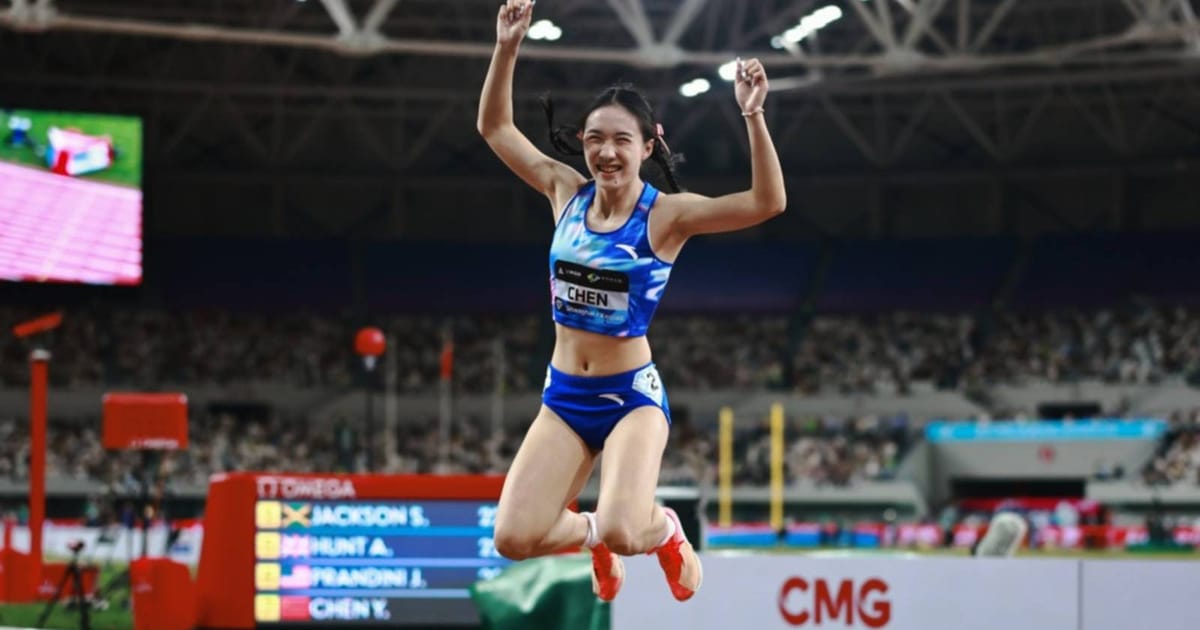 Chinese sprinter Chen Yujie sets Asian Games record at 17
