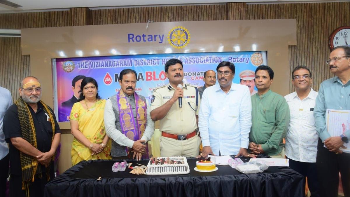 Vizianagaram Police Chief Launches Blood Donation Initiative
