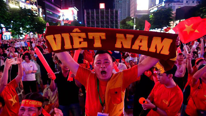 Vietnam's ASEAN Cup final berth sparks jubilant street celebrations