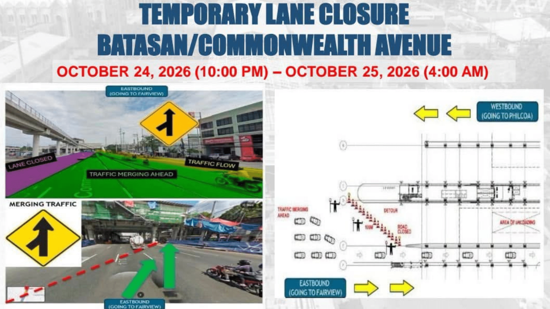 MRT-7 construction forces Commonwealth Avenue lane closures this weekend