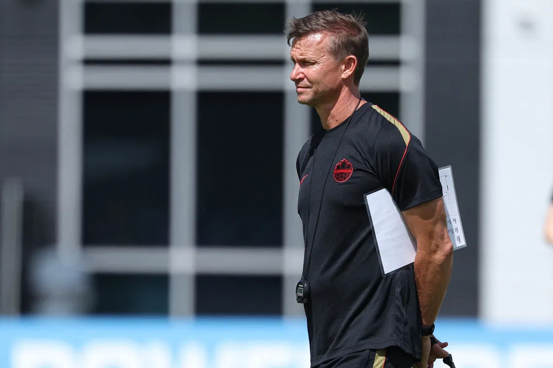 Canada coach Marsch demands tough action against Manchester City