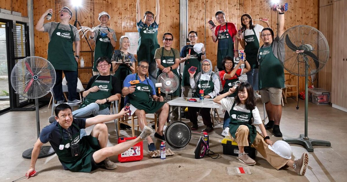 Volunteer initiatives reshape Singapore community through repair and food rescue