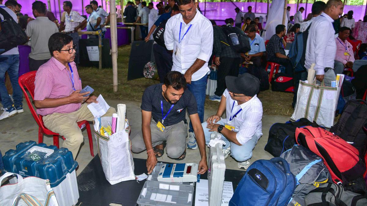 High-stakes bypolls underway across three States and one Union Territory