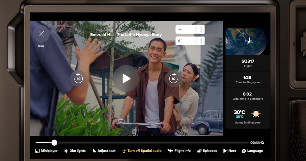 Singapore Airlines to enhance in-flight entertainment with upgraded screens, wireless connectivity