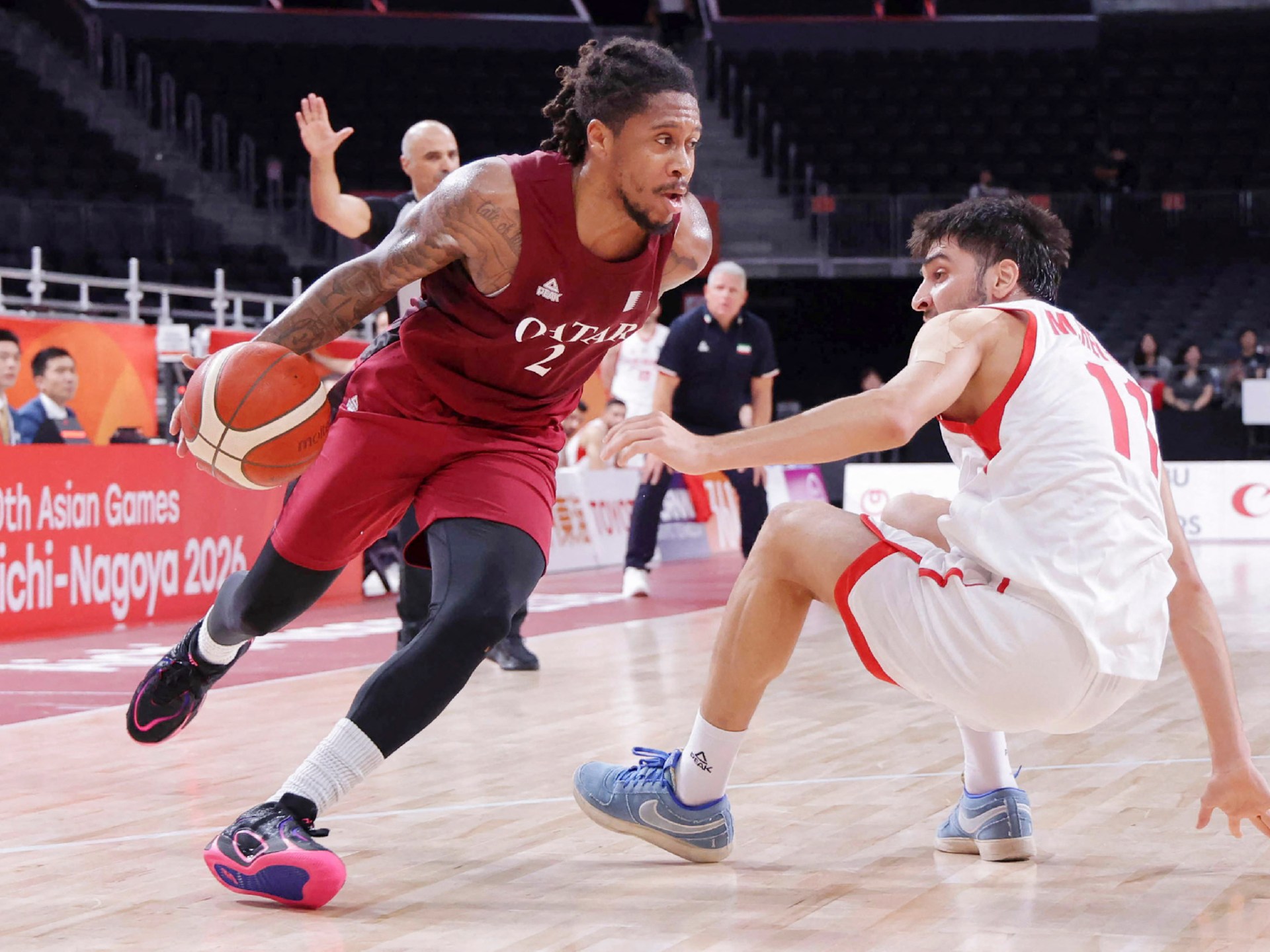 Qatar advances in basketball as Asian Games preliminaries commence