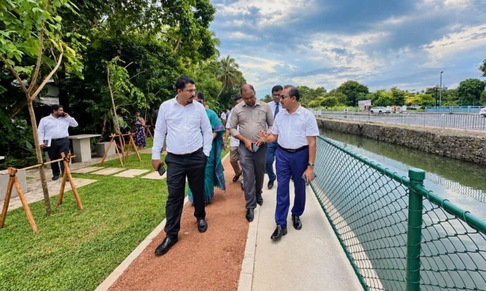 New public walking track opens at Suhurupaya in Battaramulla