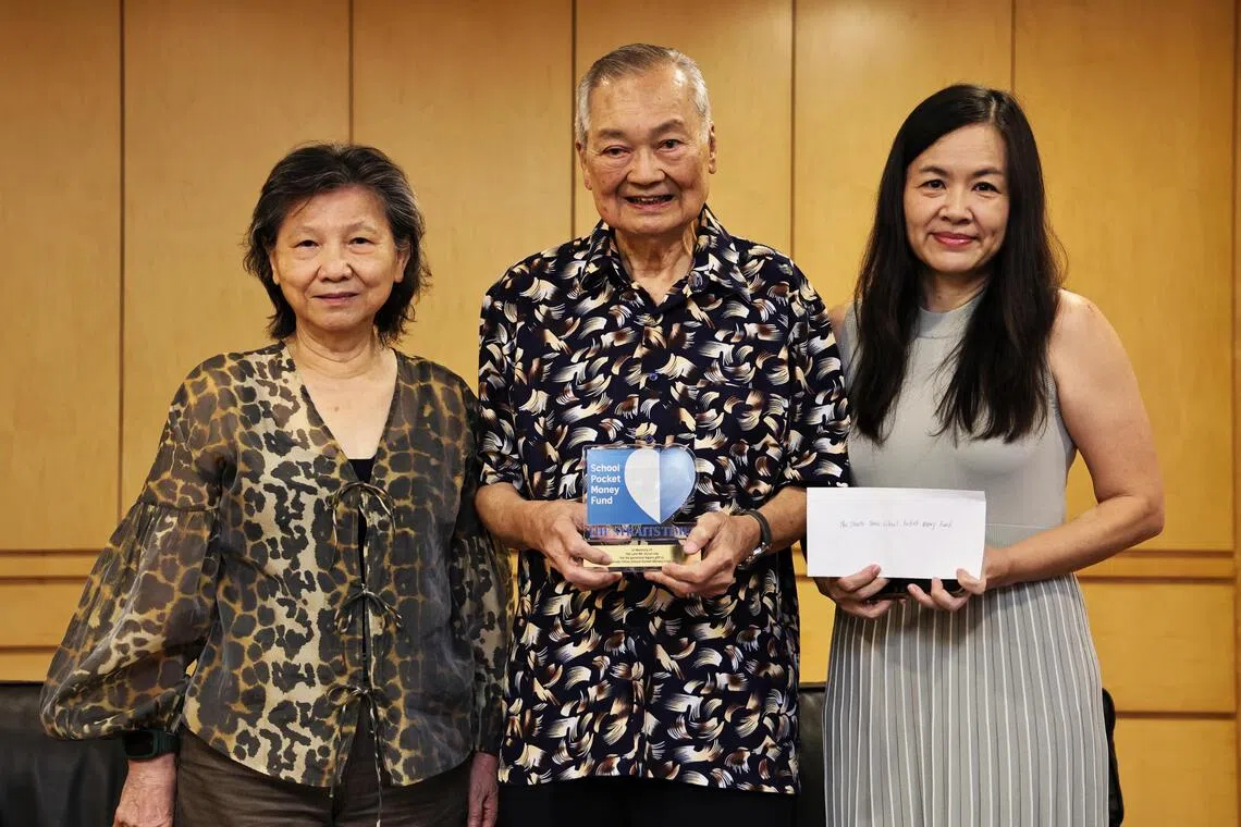Late Chemistry Teacher Bequests $500,000 to ST School Pocket Money Fund