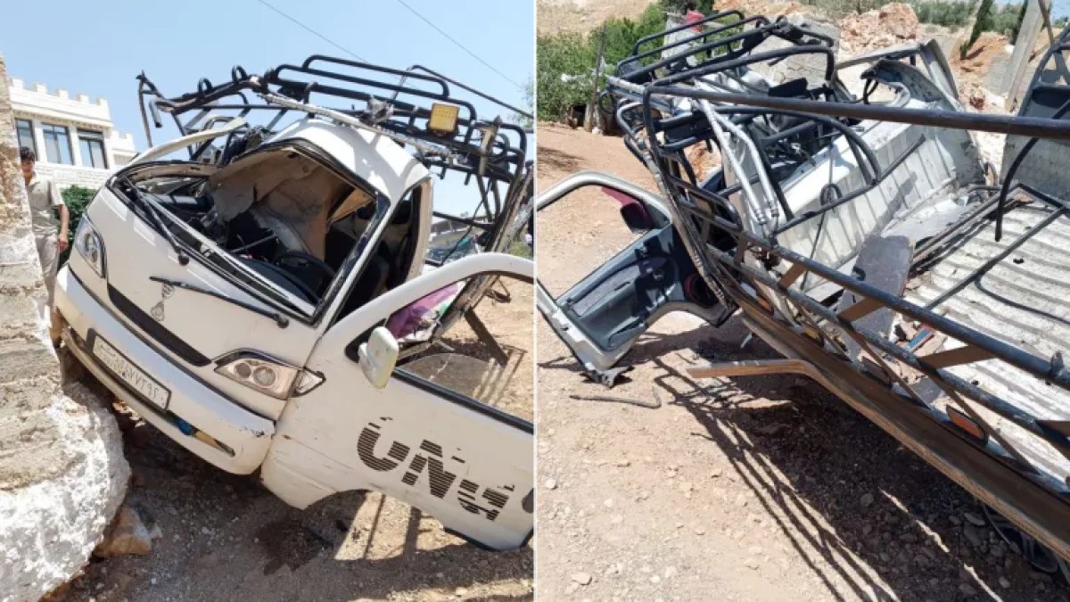 Israeli airstrike on Syrian vehicle wounds multiple civilians