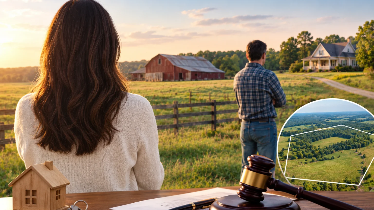 Mississippi woman retains $1.2m farm after ex-husband's ownership claim rejected