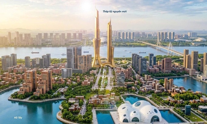 Hanoi seeks feedback on riverfront development plan featuring 109-story tower