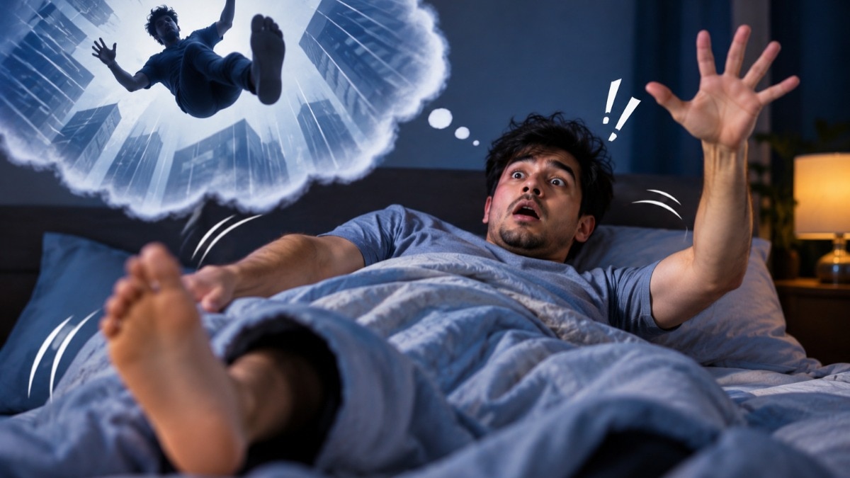 Why Do We Feel Like We're Falling While Asleep? Science Explains
