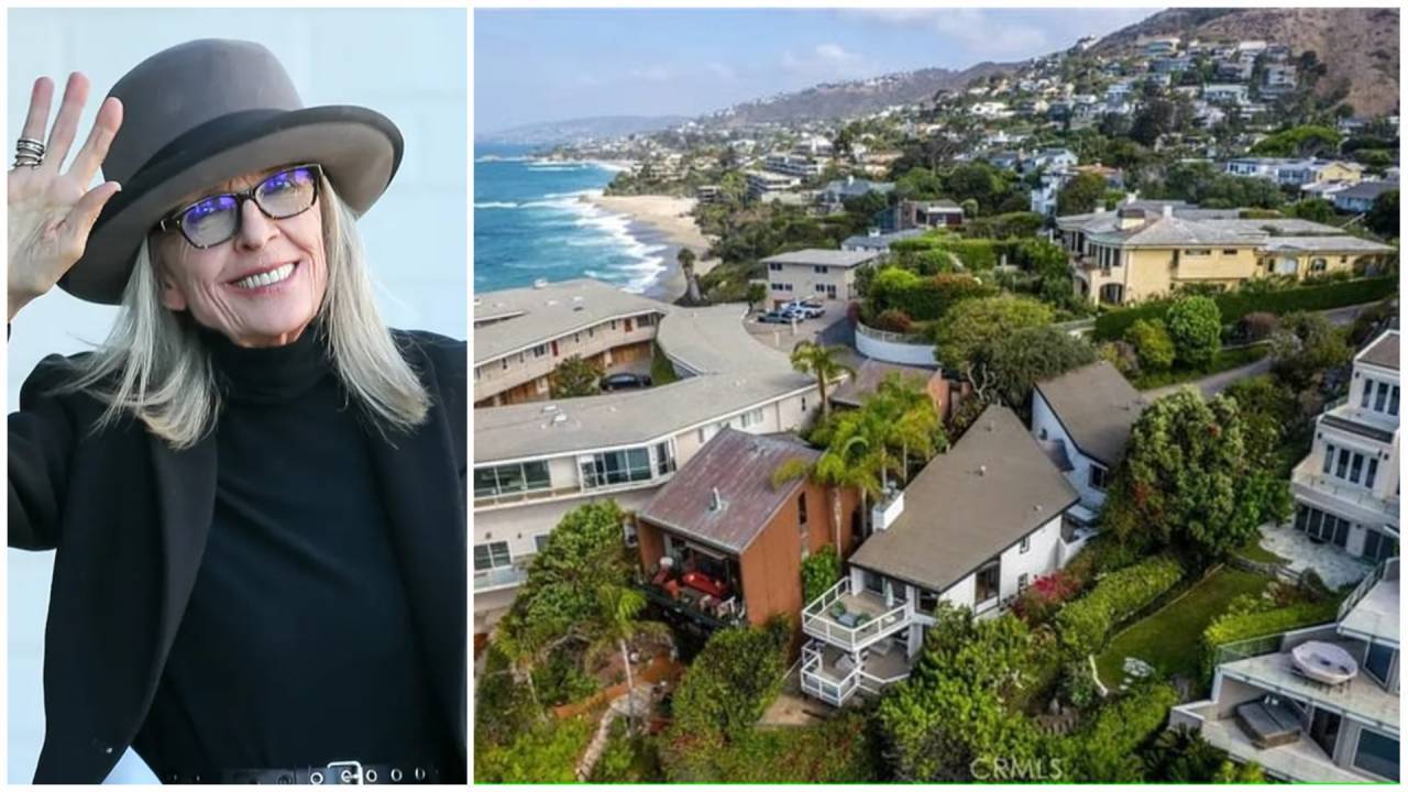 Diane Keaton's Laguna Beach home returns to market at $10.3 million