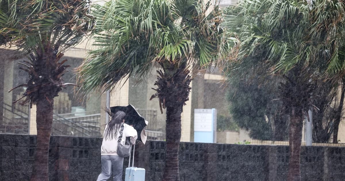 Taiwan braces for typhoon as heavy rains disrupt southern region