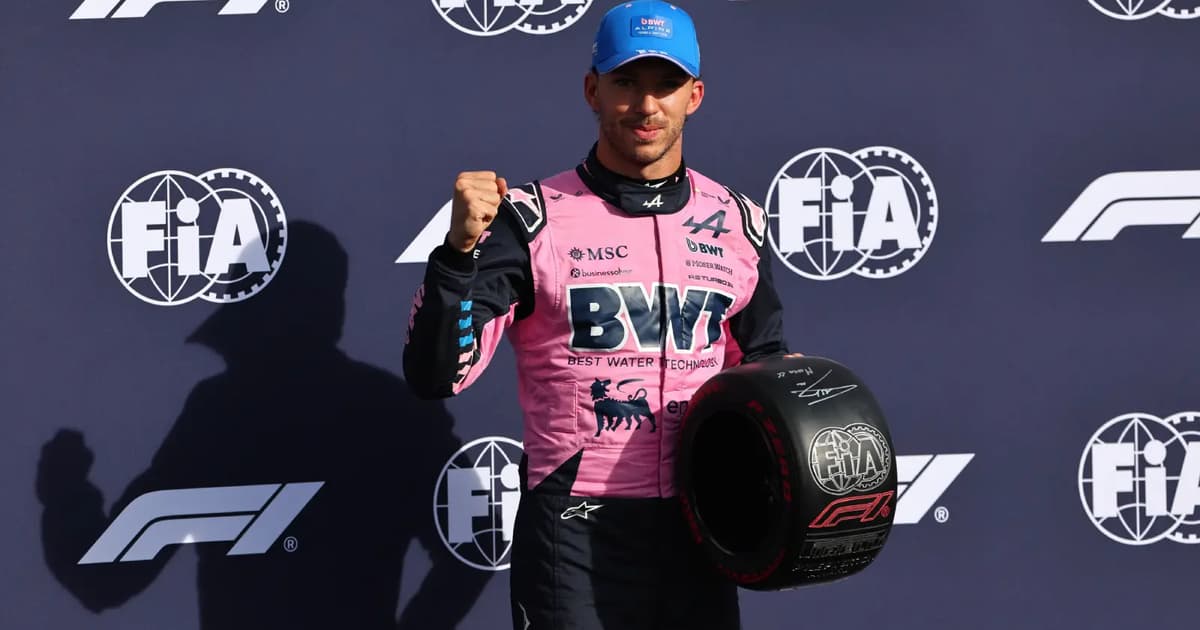Gasly claims maiden pole position ahead of Italian Grand Prix