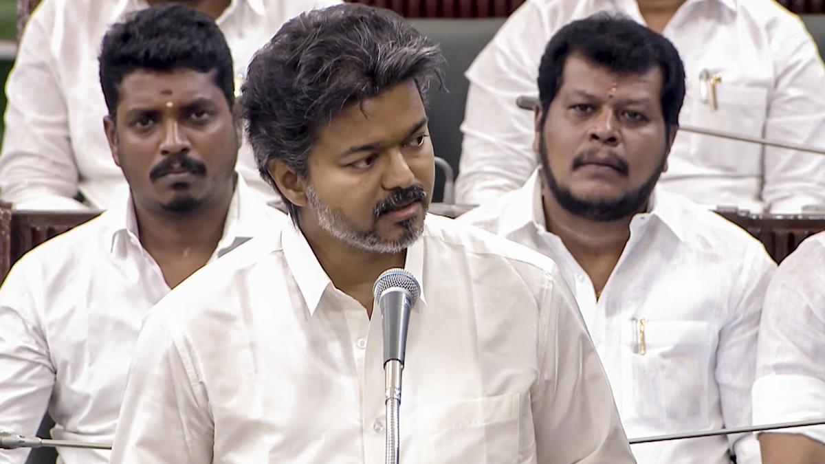Tamil Nadu CM Vijay hints at evidence of past DMK government corruption